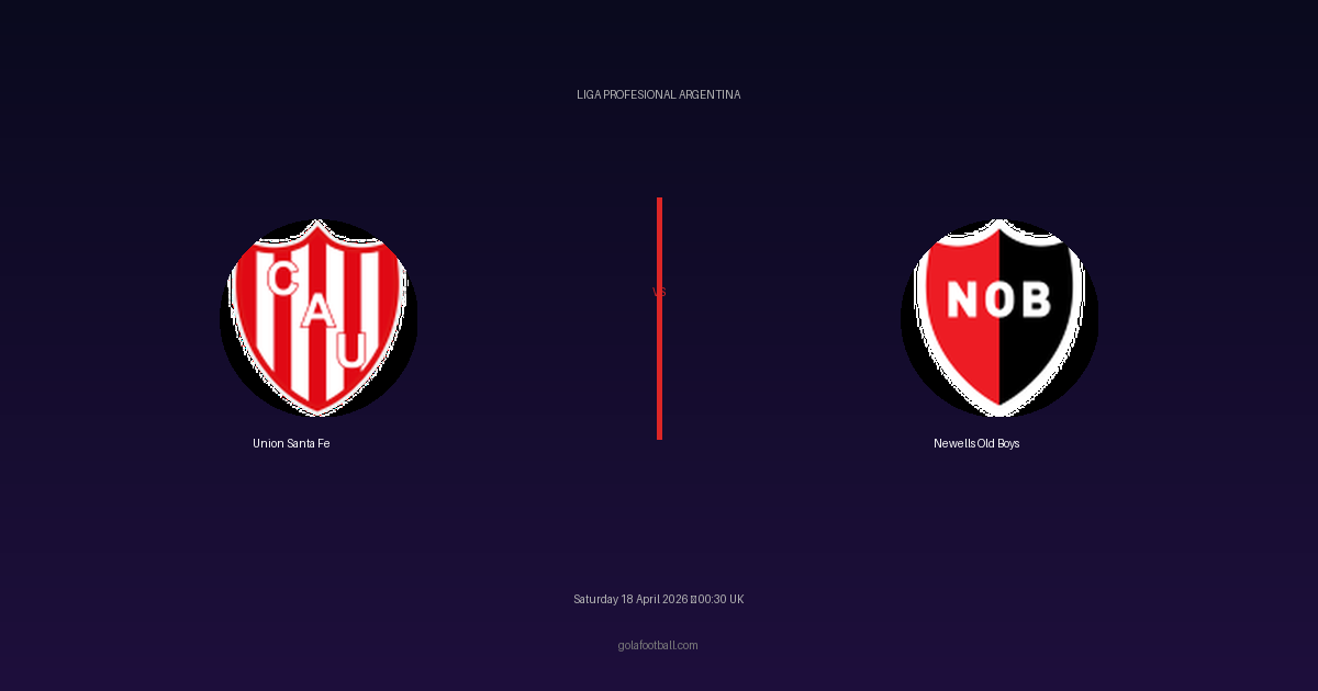 Match Preview: Union Santa Fe vs Newells Old Boys - prediction, team news, live stream
