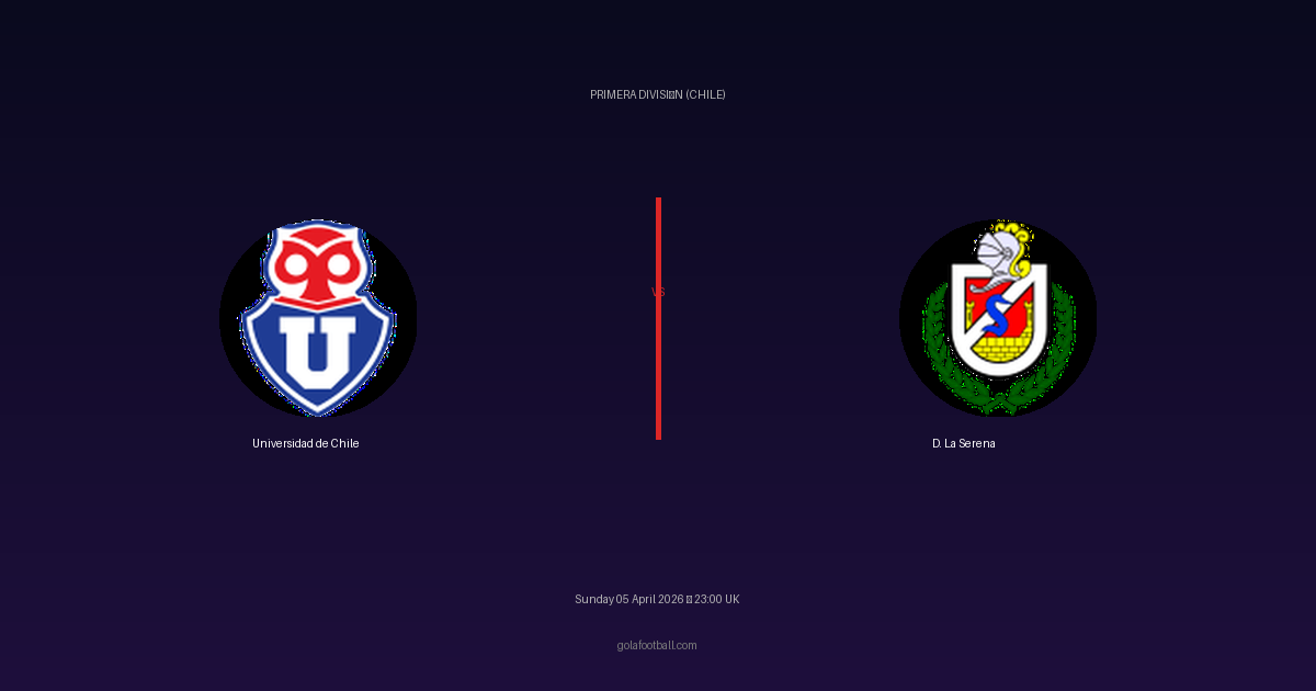 Match Preview: Universidad de Chile vs D. La Serena - prediction, team news, live stream