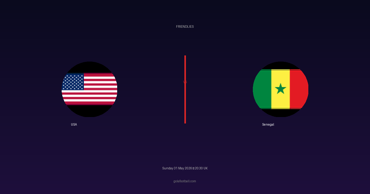 Match Preview: USA vs Senegal - prediction, team news, live stream