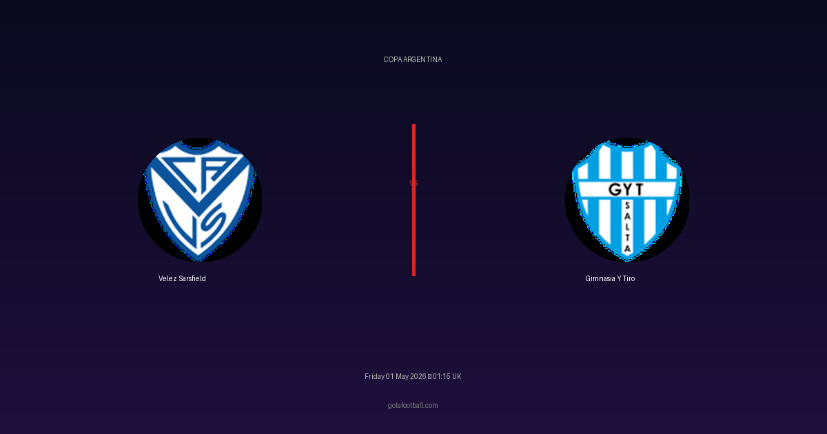 Match Preview: Velez Sarsfield vs Gimnasia Y Tiro - prediction, team news, live stream