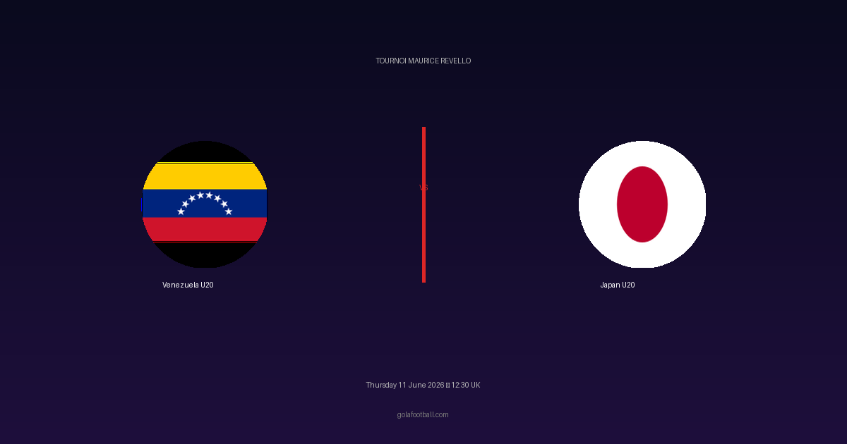 Match Preview: Venezuela U20 vs Japan U20 - prediction, team news, live stream