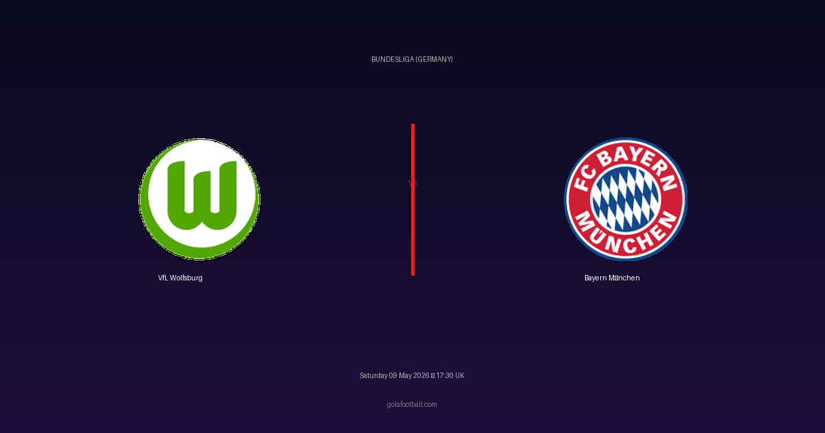 Match Preview: VfL Wolfsburg vs Bayern München - prediction, team news, live stream
