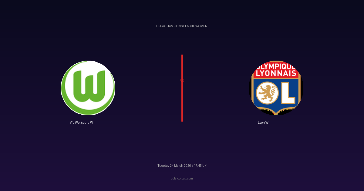 Match Preview: VfL Wolfsburg W vs Lyon W - prediction, team news, live stream